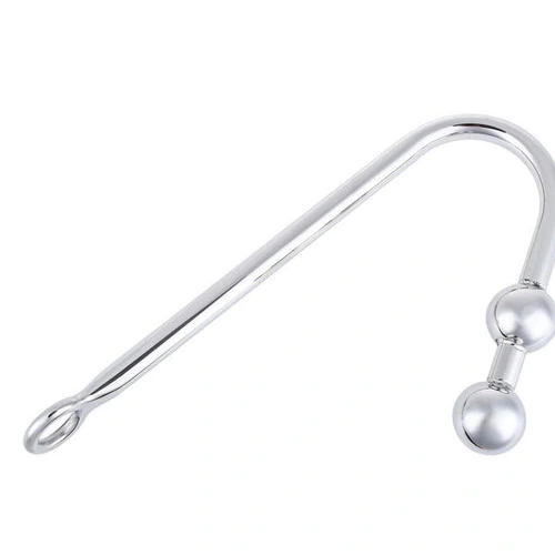 Anal Hooks Hook Two 4417 Anal Stainless Balls Steel Pleasurable 0202